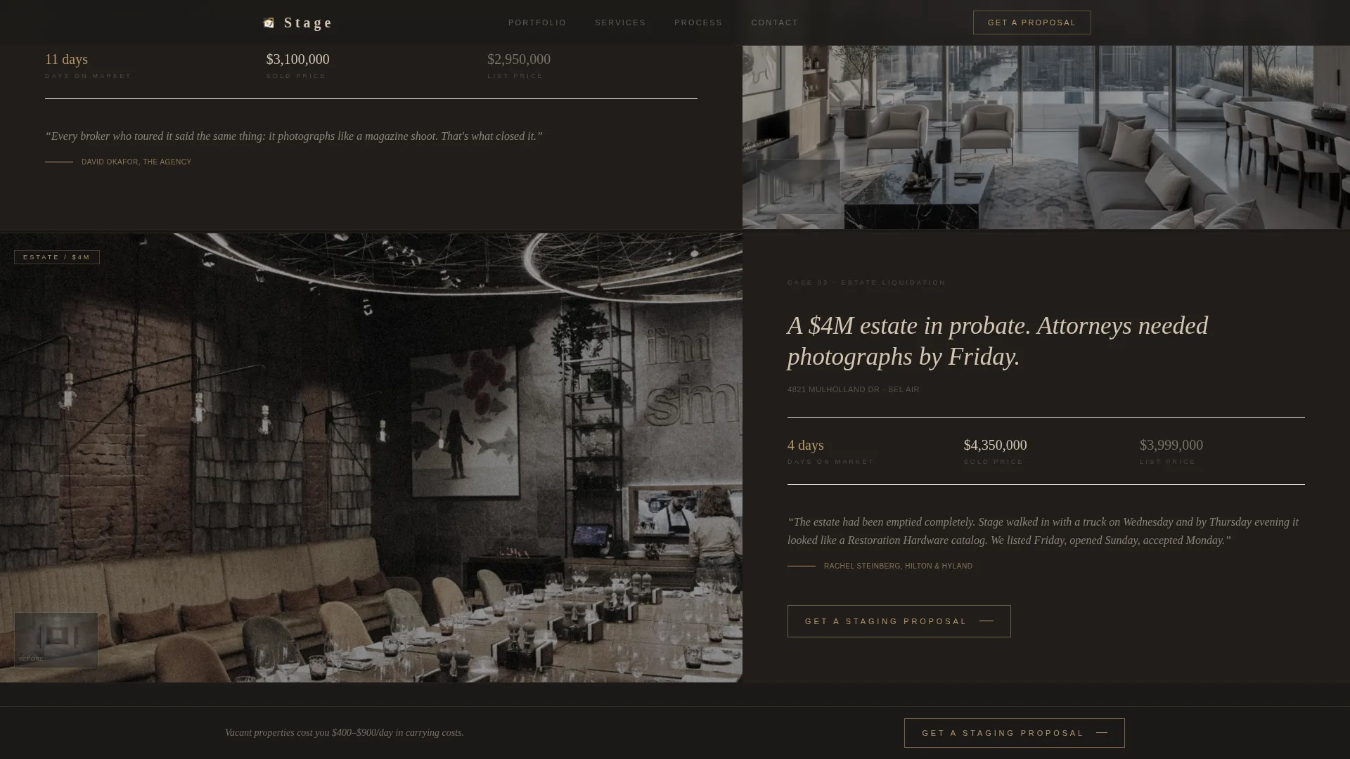Interior Design Studio Reviews Website Template