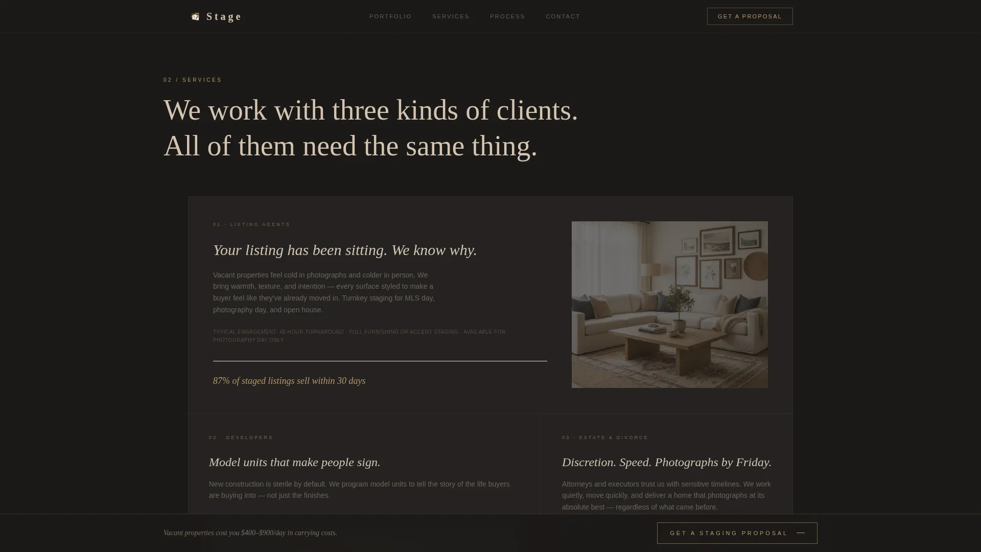 Interior Design Studio Reviews Website Template