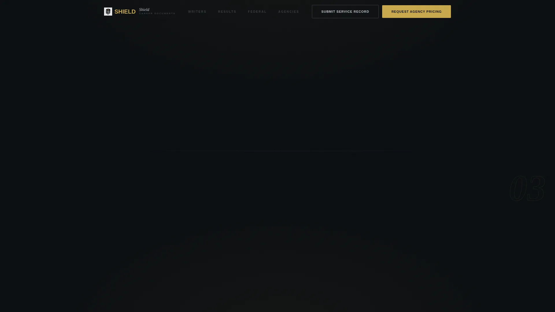 Police Officer Profile Careers Website Template