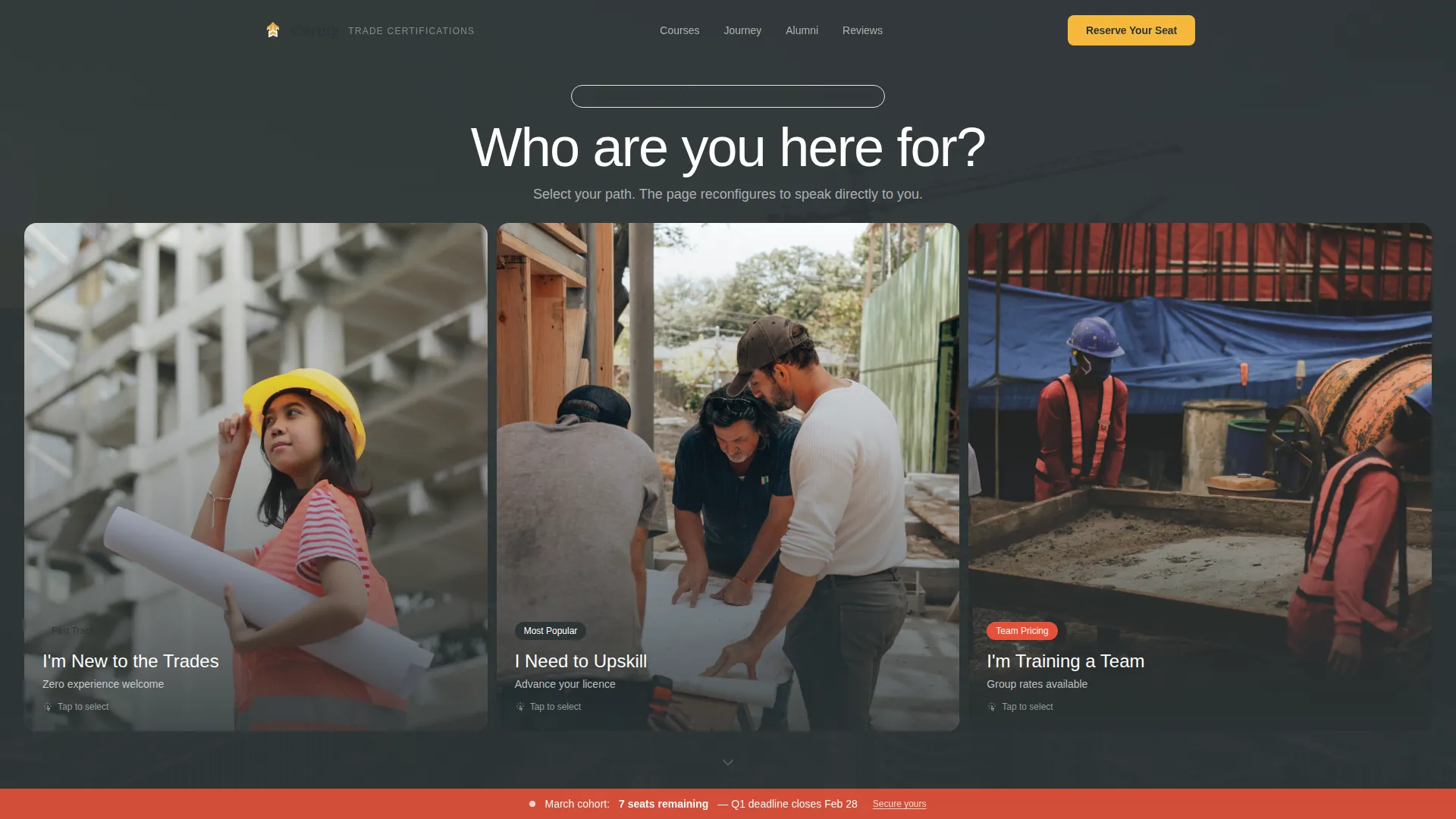 Recruitment & Hiring Booking Website Template
