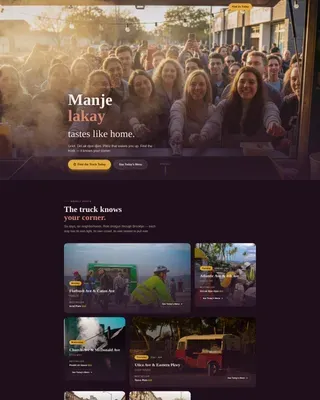 Bold Haitian Catering | Free Website Template | Rocket