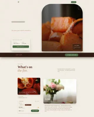Authentic Haitian Restaurant | Free Website Template | Rocket
