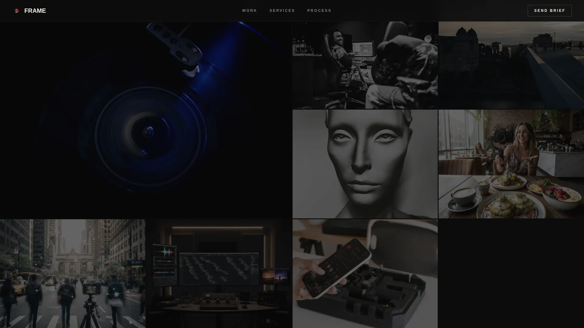 Creative Agency Portfolio Website Template