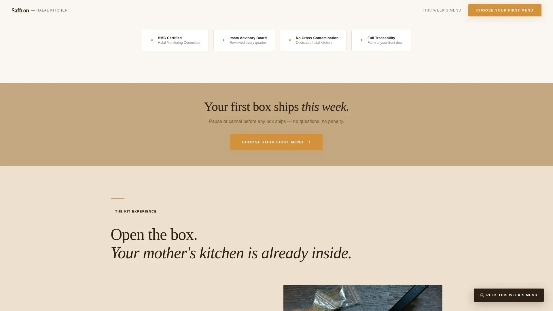Halal Food & Dining Blog Website Template