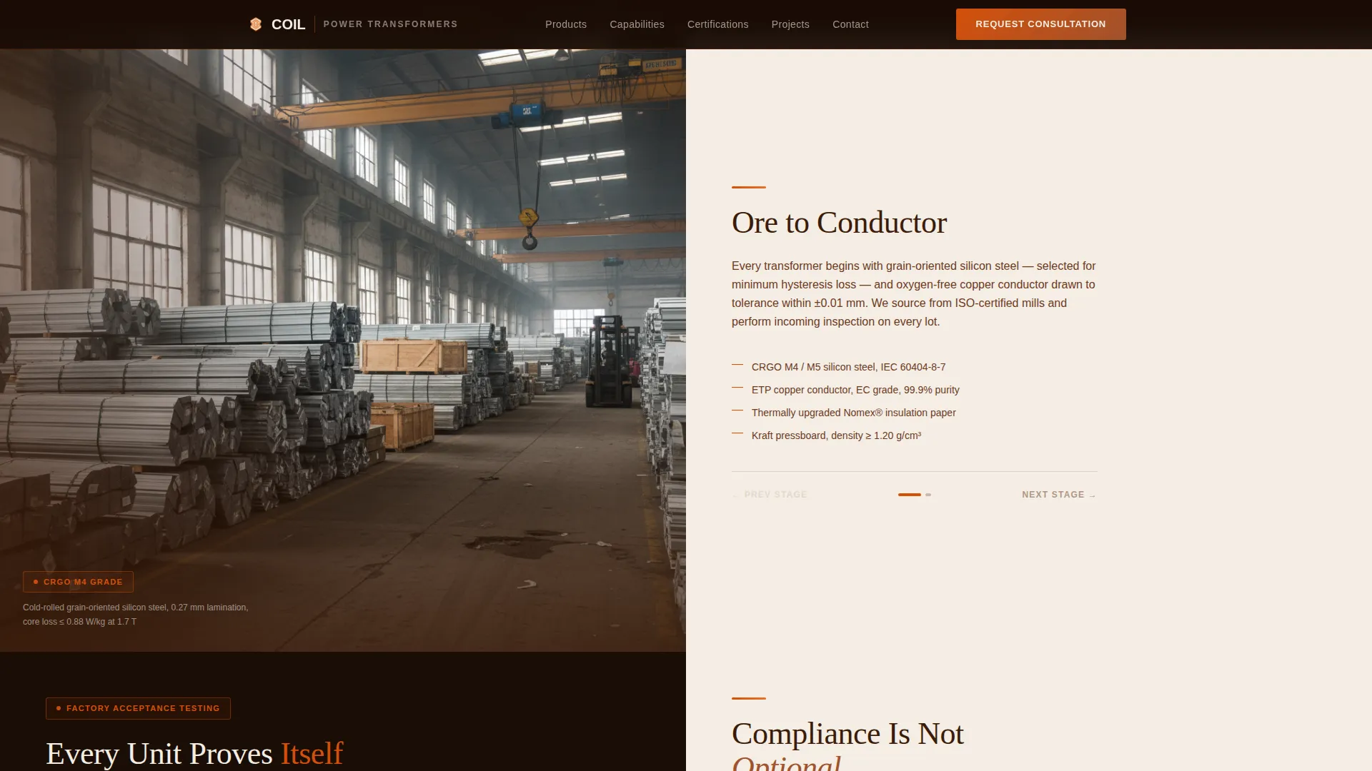 Renewable Energy Components Privacy Policy Website Template