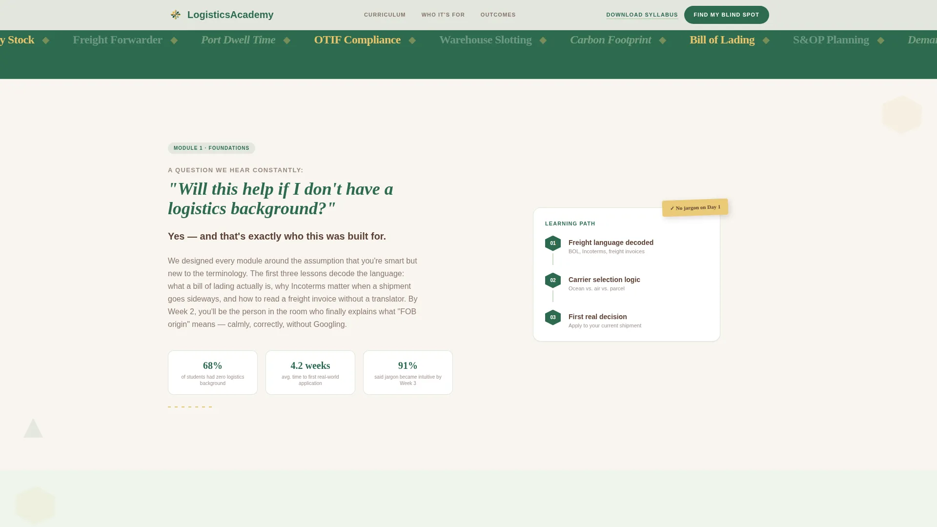 Online Skill Courses FAQ Website Template