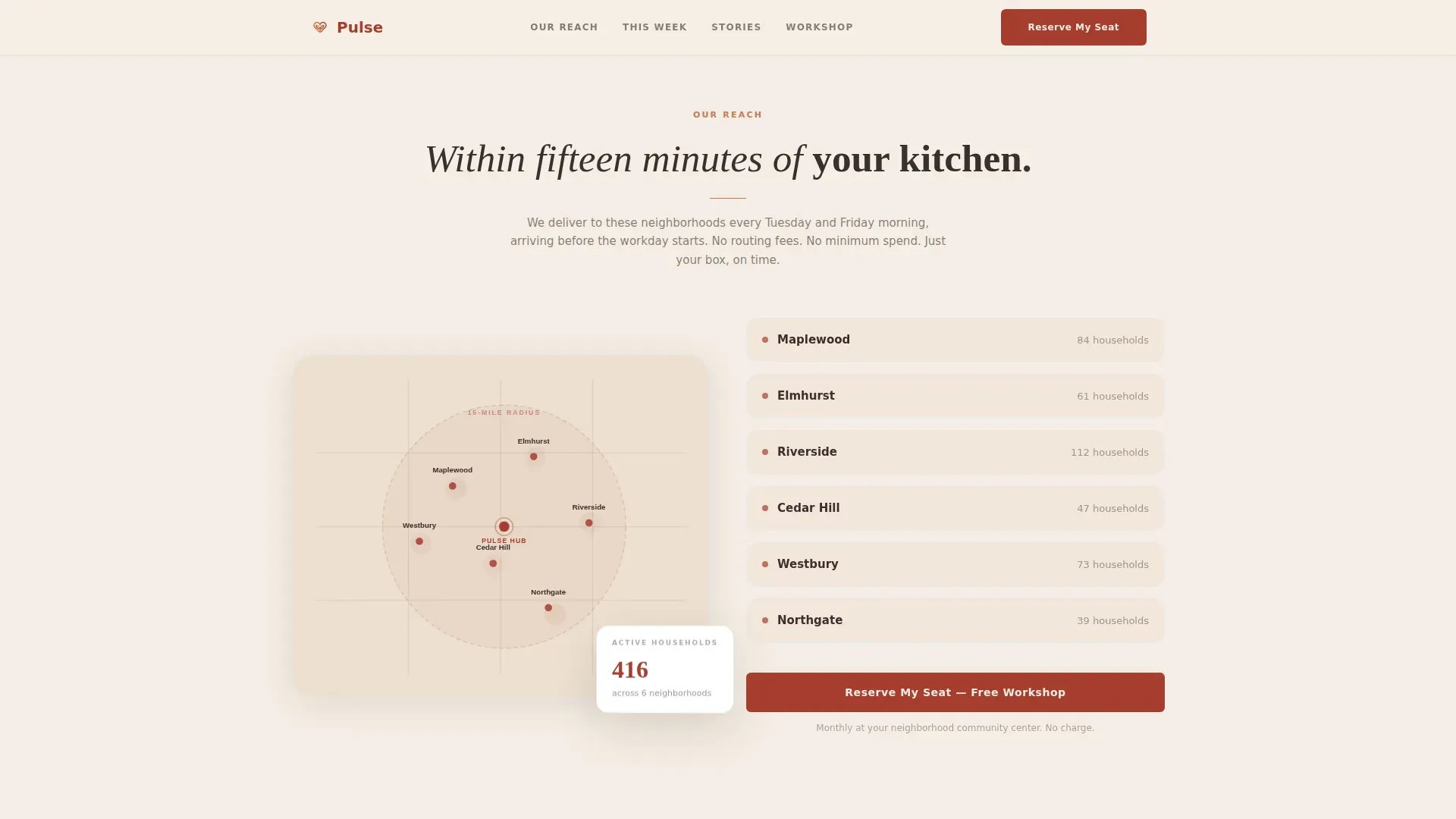 Premium Organic Grocery | Free Website Template | Rocket