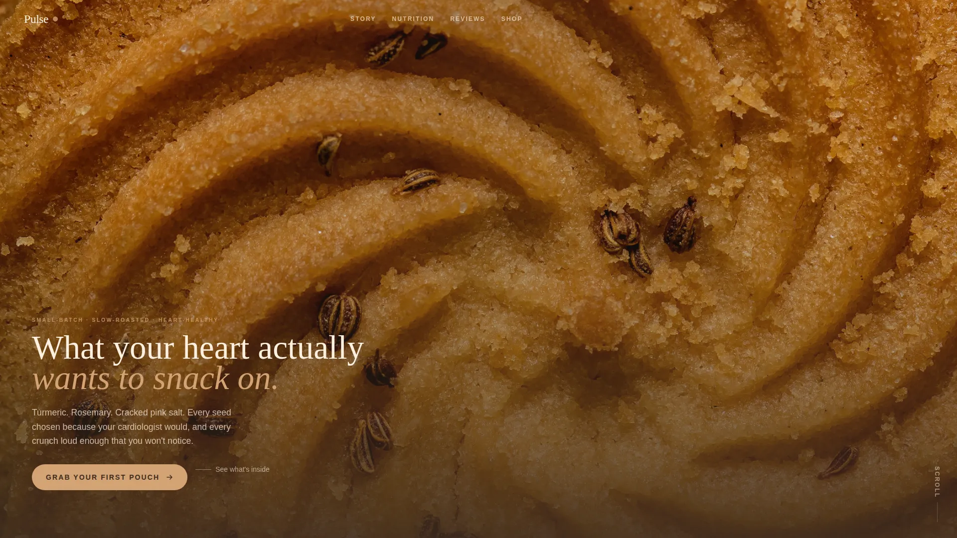 Wholesome Snack | Free Website Template | Rocket