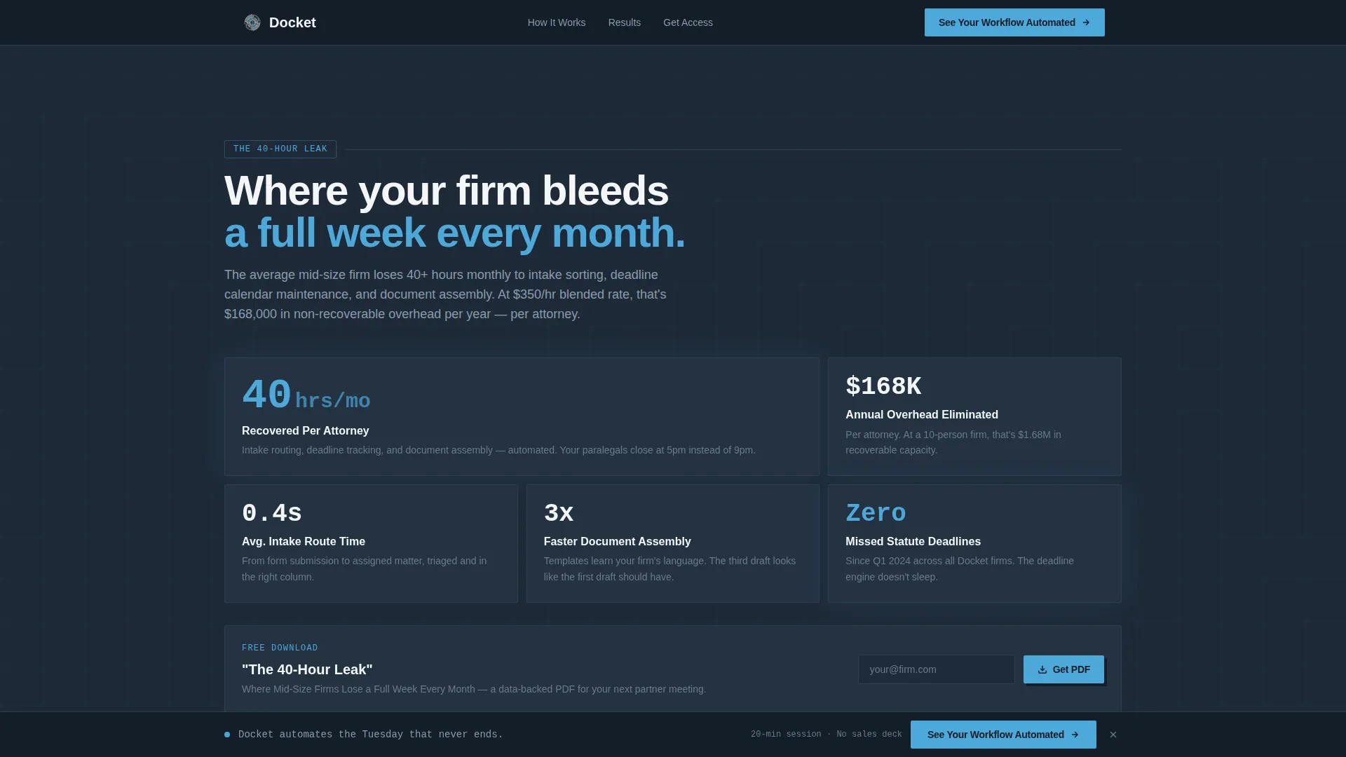 Legal Software Directory Website Template
