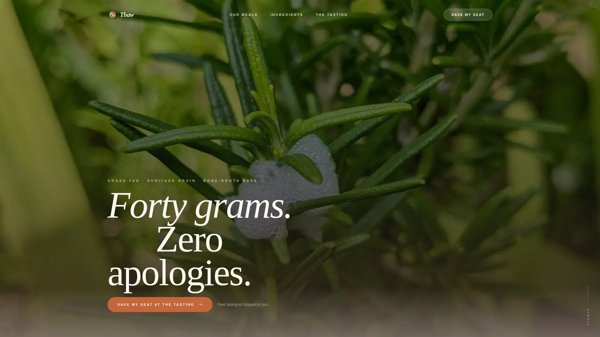 High-Protein Food & Dining Professional Website Template