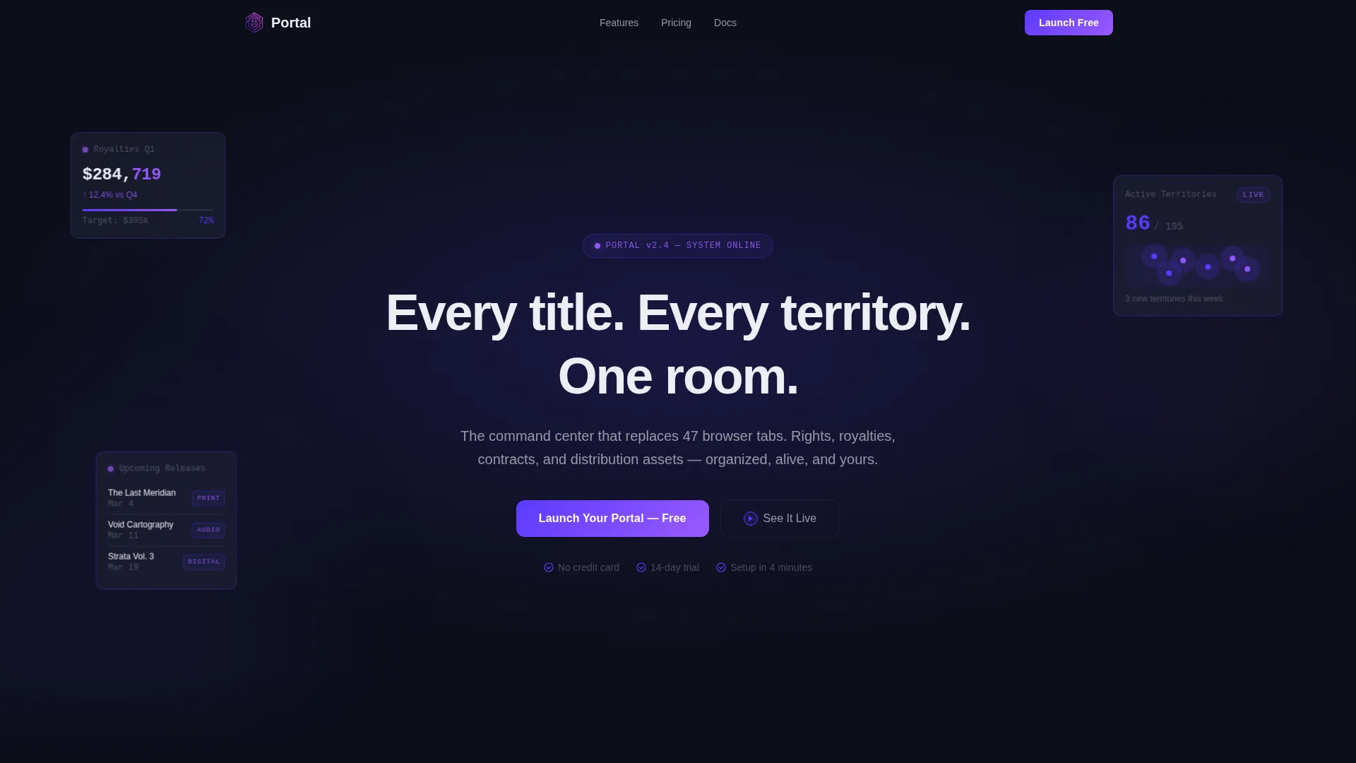 Media & Publishing Digital Presence Professional Website Template