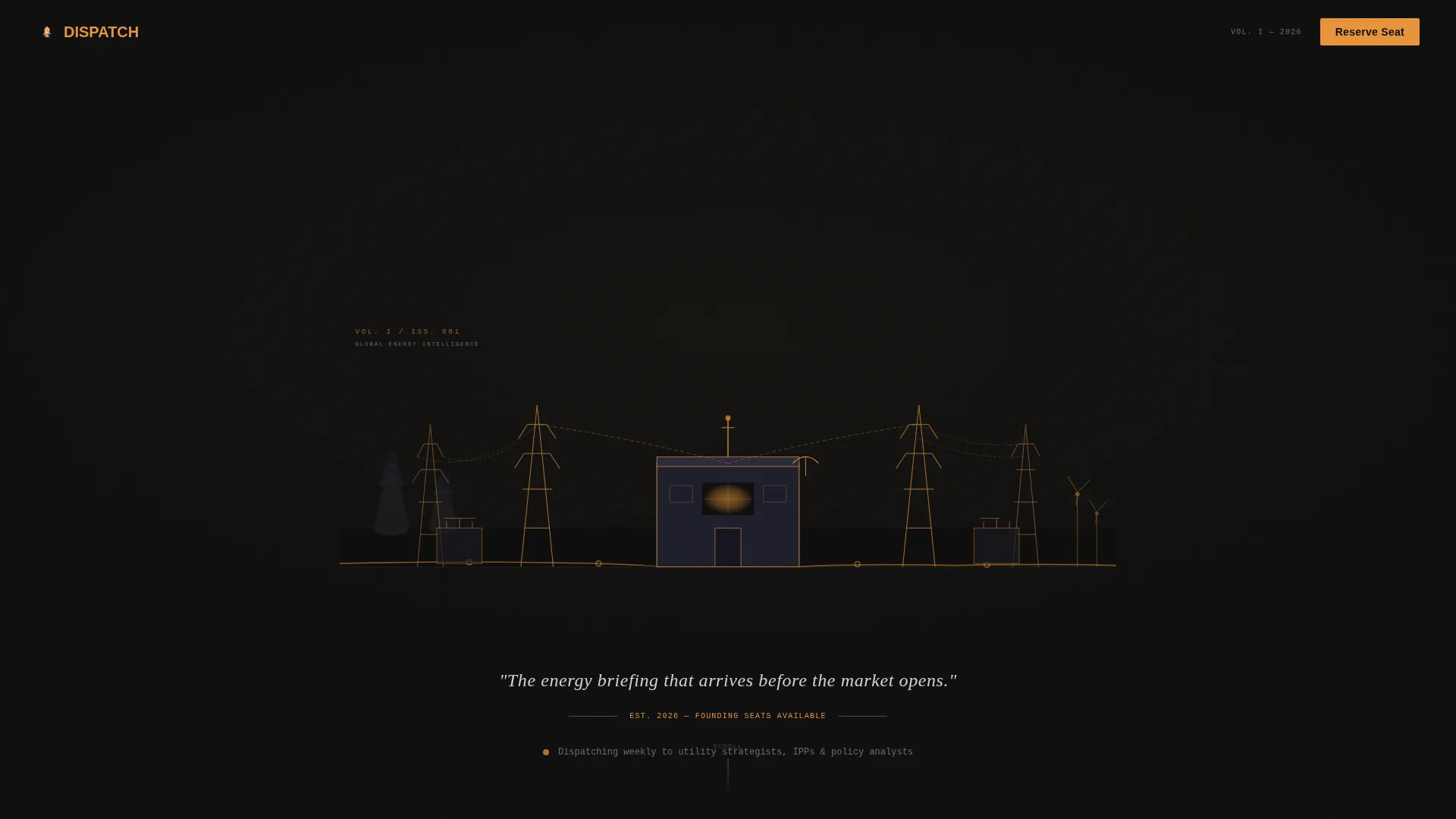 Energy Blog & Media Pre-Launch Website Template