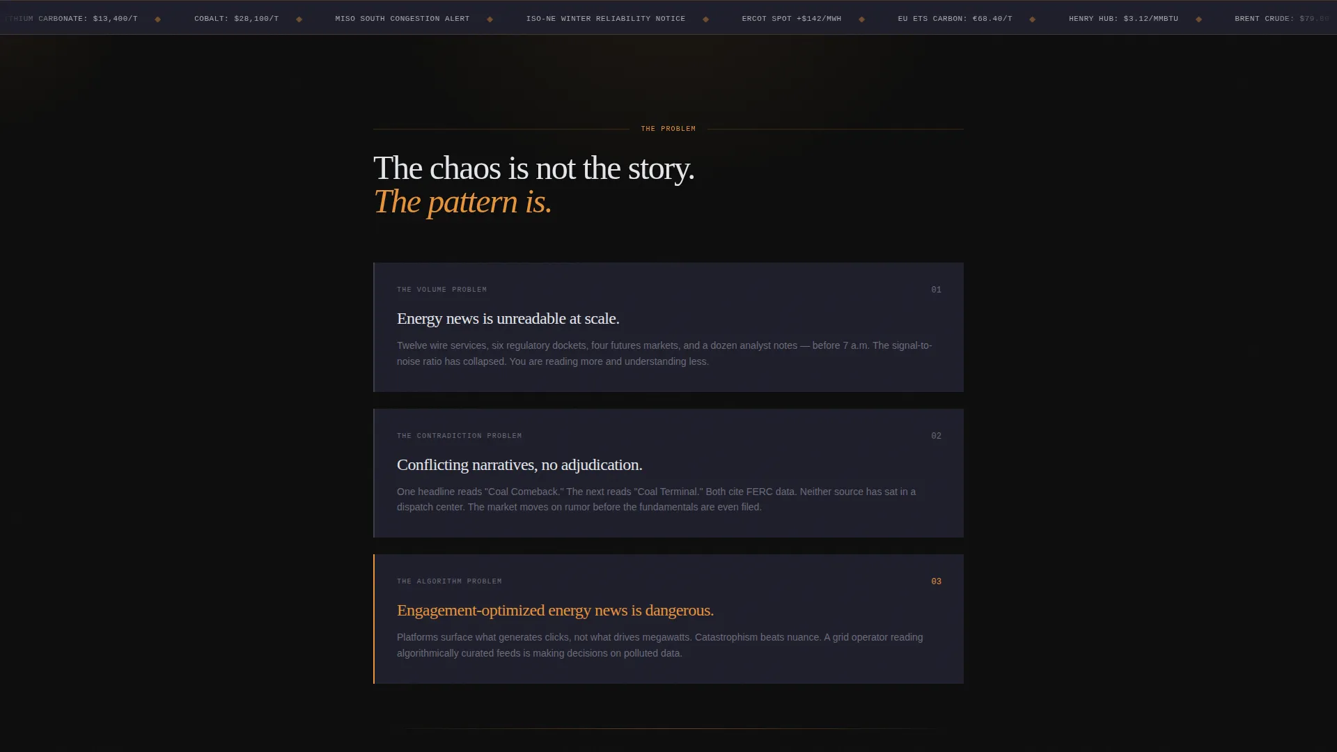 Energy Blog & Media Pre-Launch Website Template