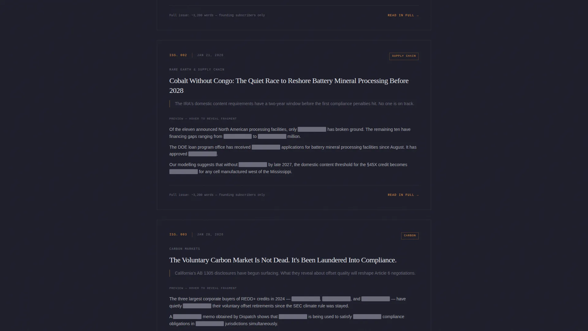 Energy Blog & Media Pre-Launch Website Template