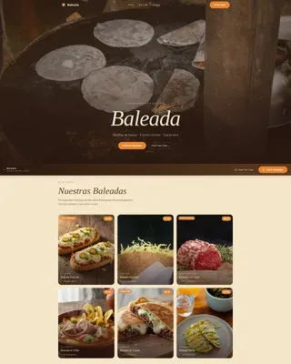Warm Artisan Gallery | Free Website Template | Rocket