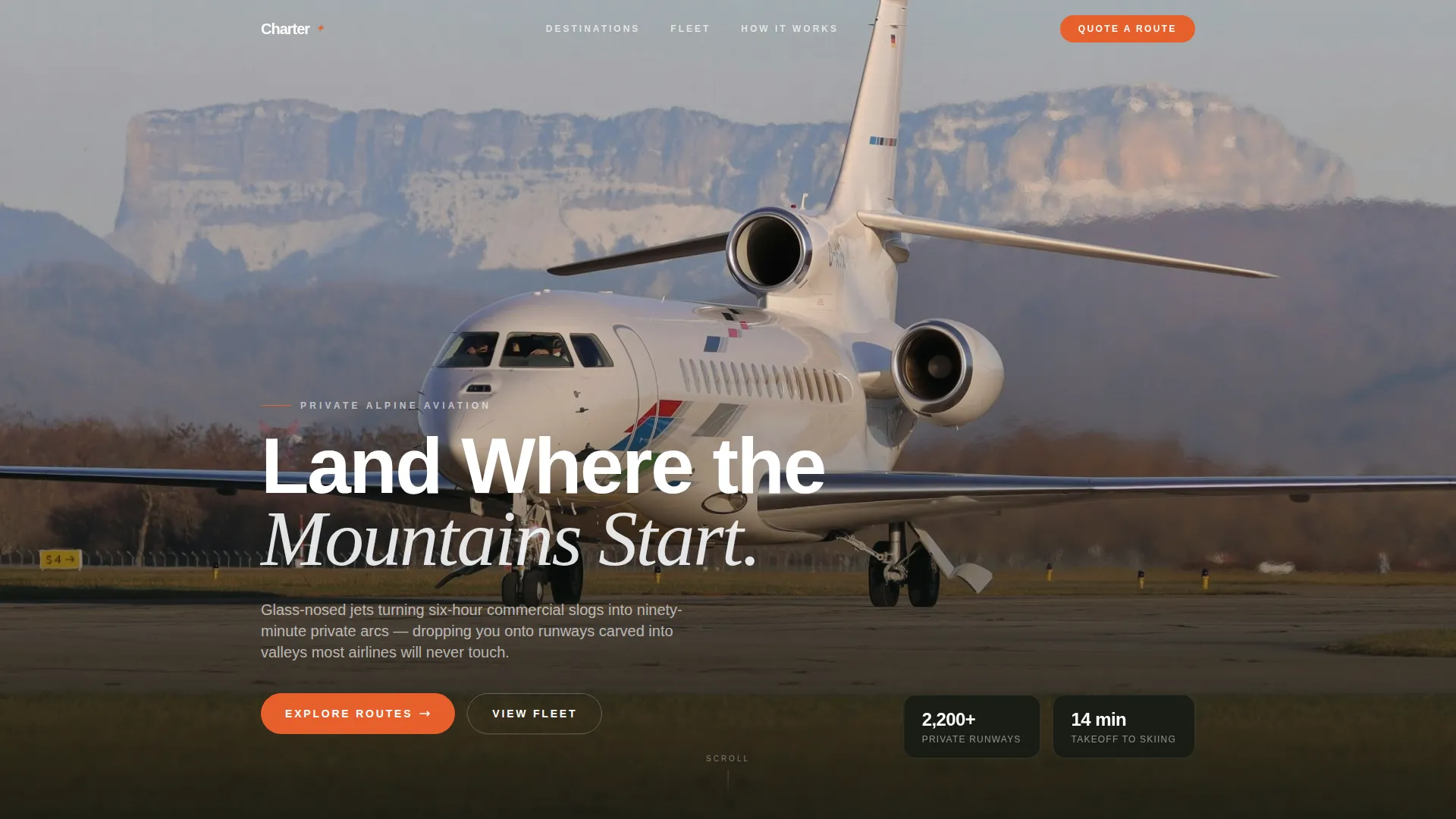 Airline & Aviation Professional Website Template