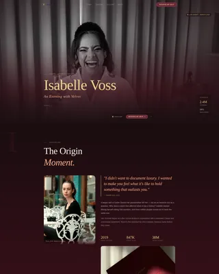 Content Creator Reviews Website Template