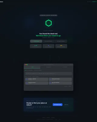 School & Academy 404 Recovery Website Template