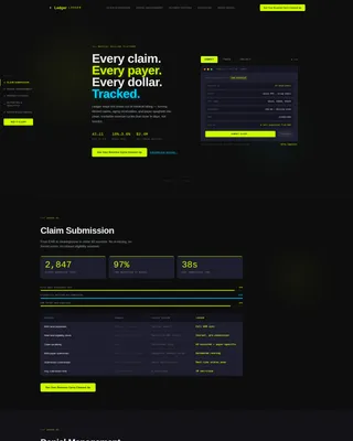 Healthcare Software & SaaS Cost Calculator Website Template