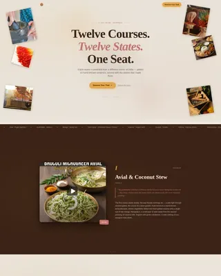 Indian Dining Professional Website Template