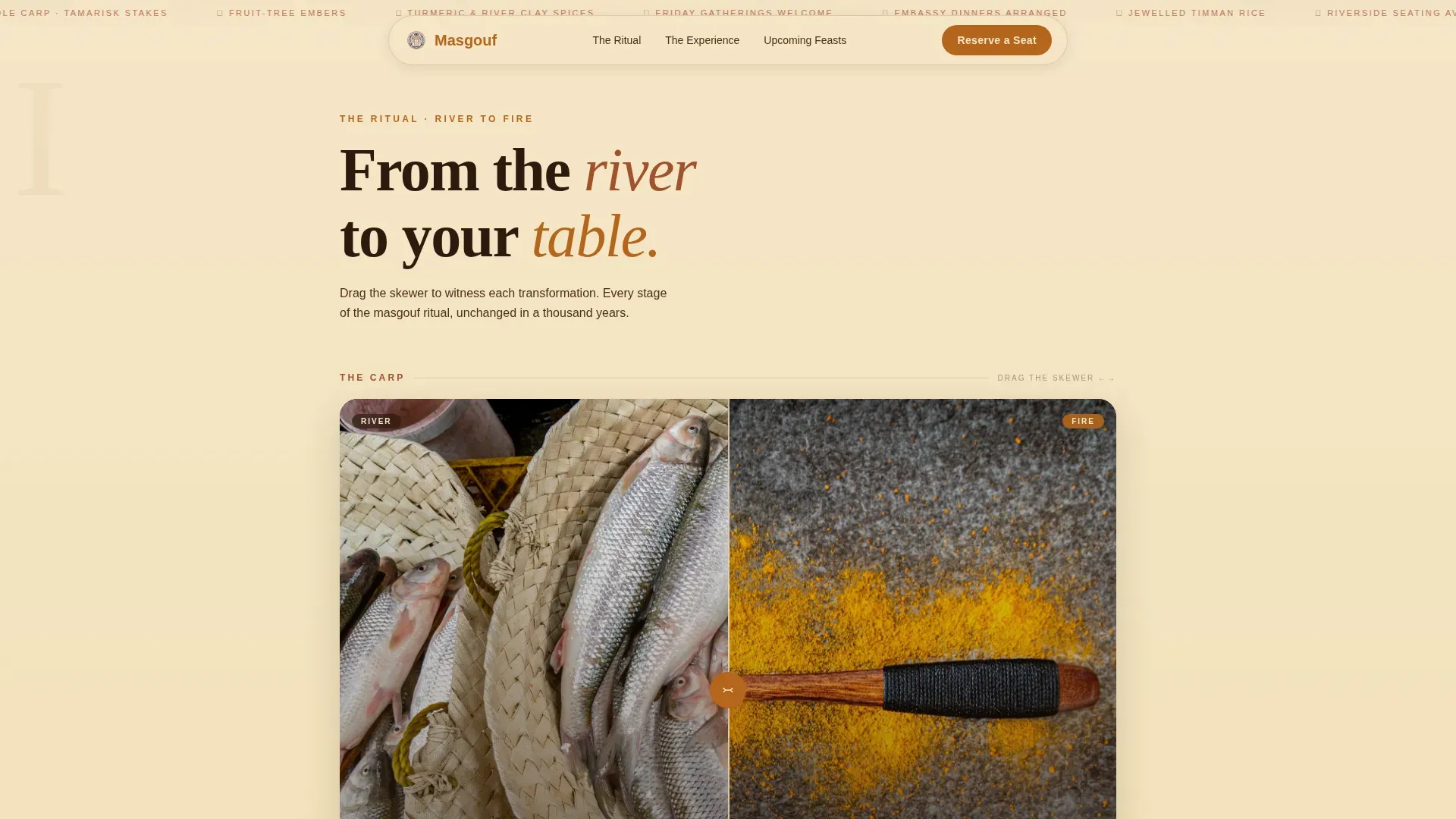 Middle Eastern Cuisine & Dining Certified Professional Website Template
