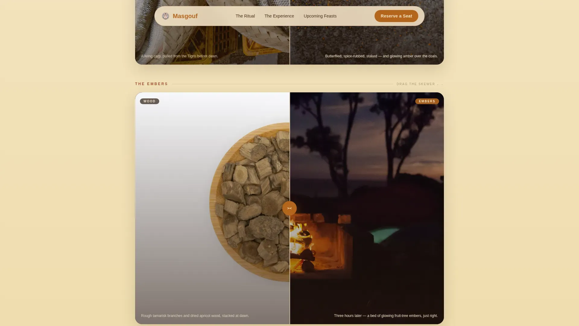 Middle Eastern Cuisine & Dining Certified Professional Website Template