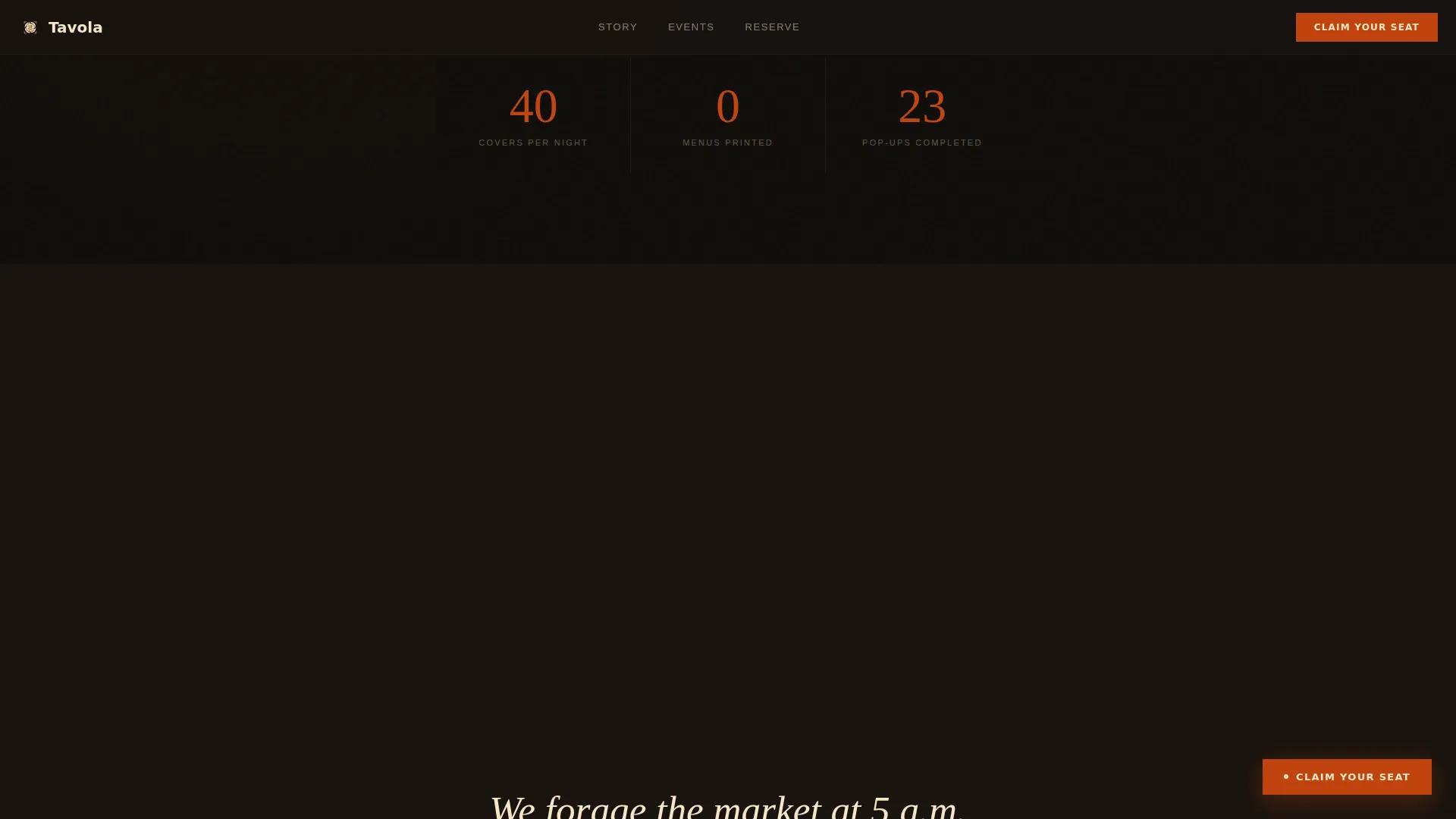 Italian Dining Professional Website Template