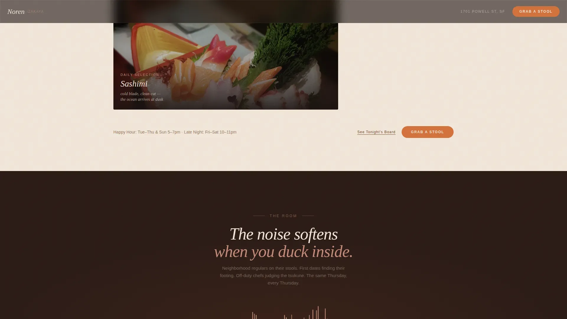 Japanese Cuisine & Dining Professional Website Template