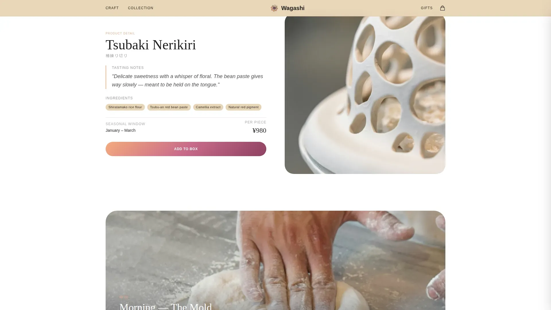 Specialist Chocolate & Confectionery Portfolio & Case Study Website Template