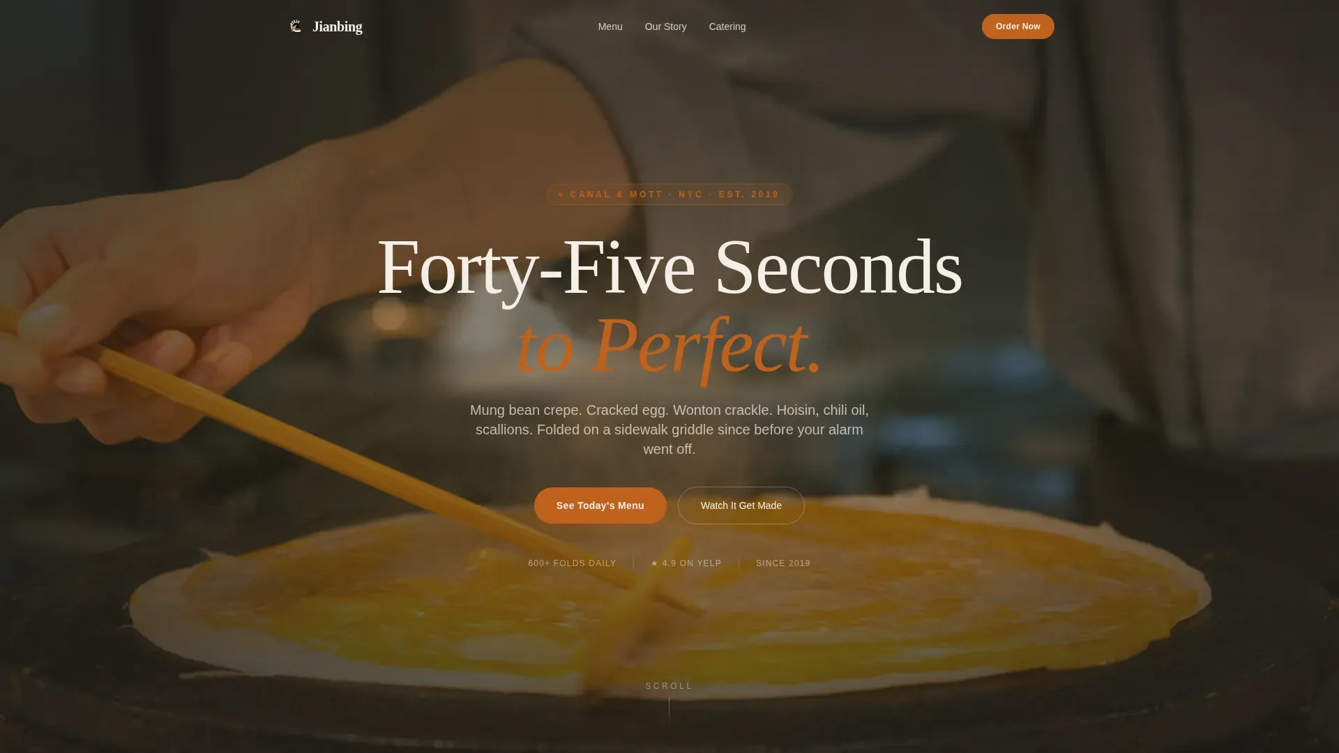 Flame-Kissed Keto Meal Delivery Landing Page Template