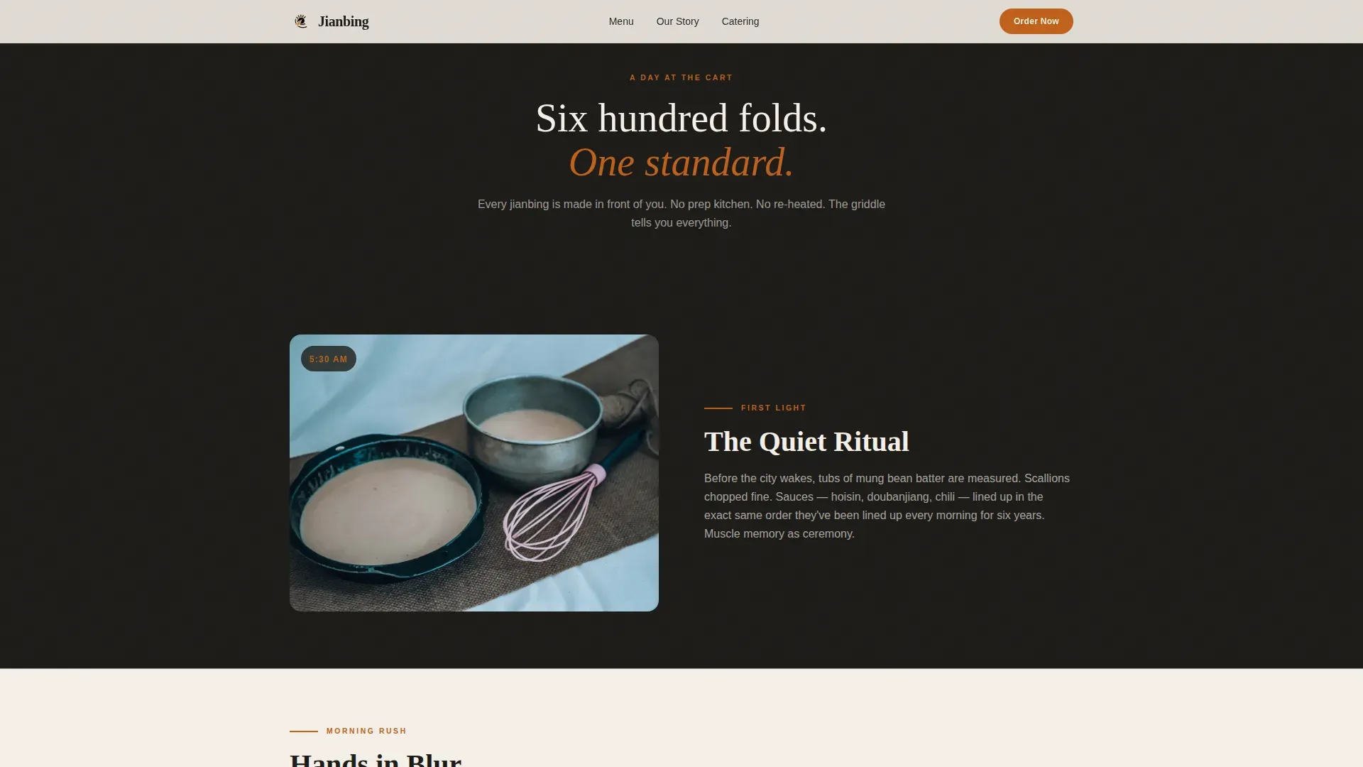 Flame-Kissed Keto Meal Delivery Landing Page Template