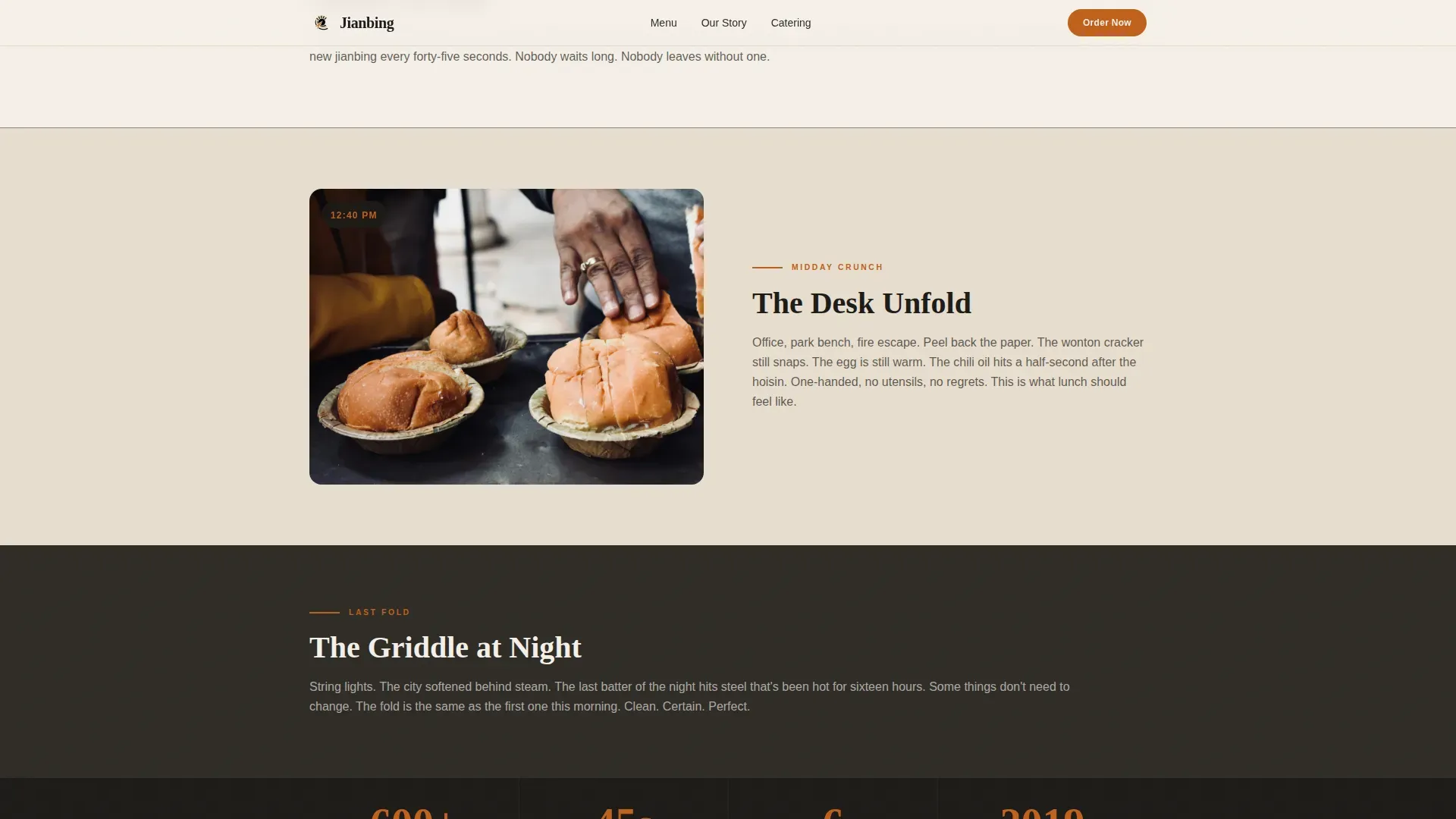 Flame-Kissed Keto Meal Delivery Landing Page Template