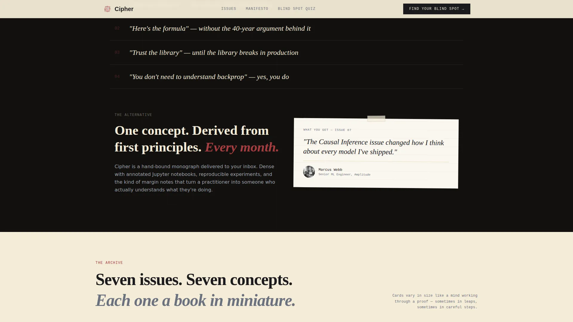 Data Science Newsletter Blog Website Template