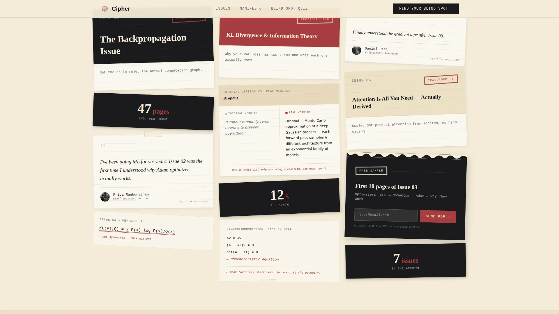 Data Science Newsletter Blog Website Template