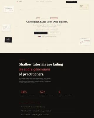 Data Science Newsletter Blog Website Template