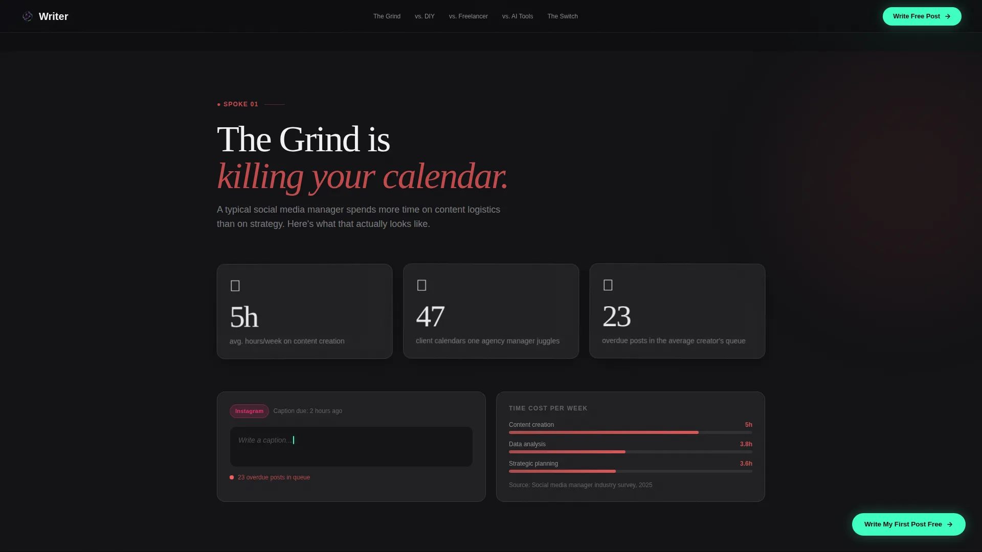 Micro-SaaS & Developer Tools Professional Website Template