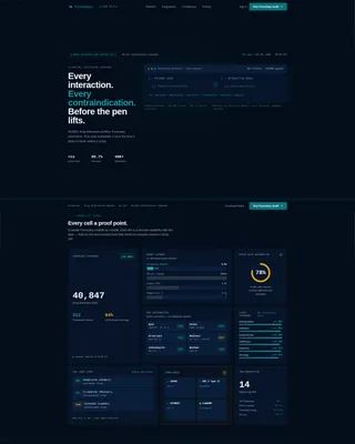 AI for Pharmaceutical Professional Website Template
