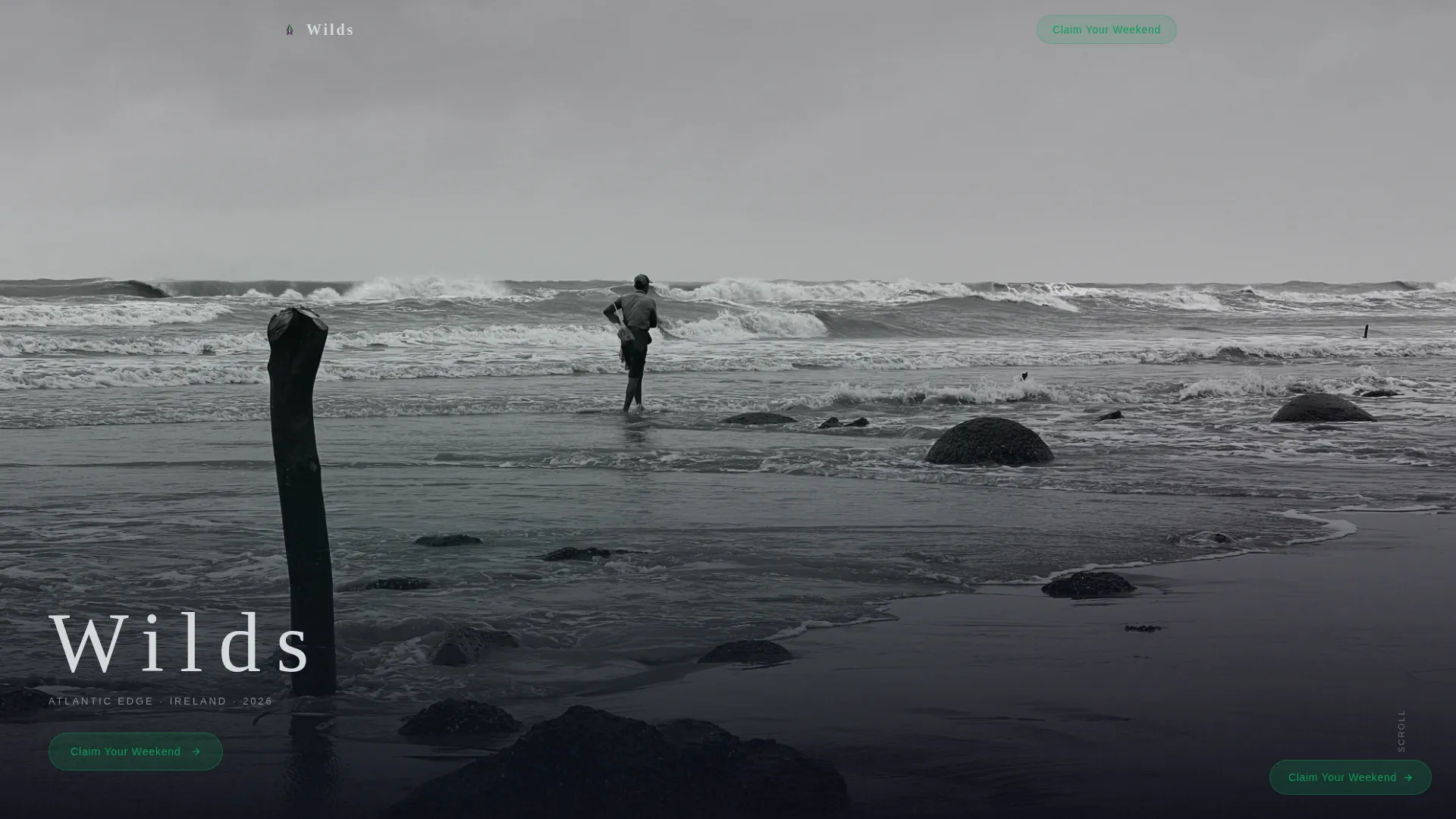Ireland Travel Booking Website Template