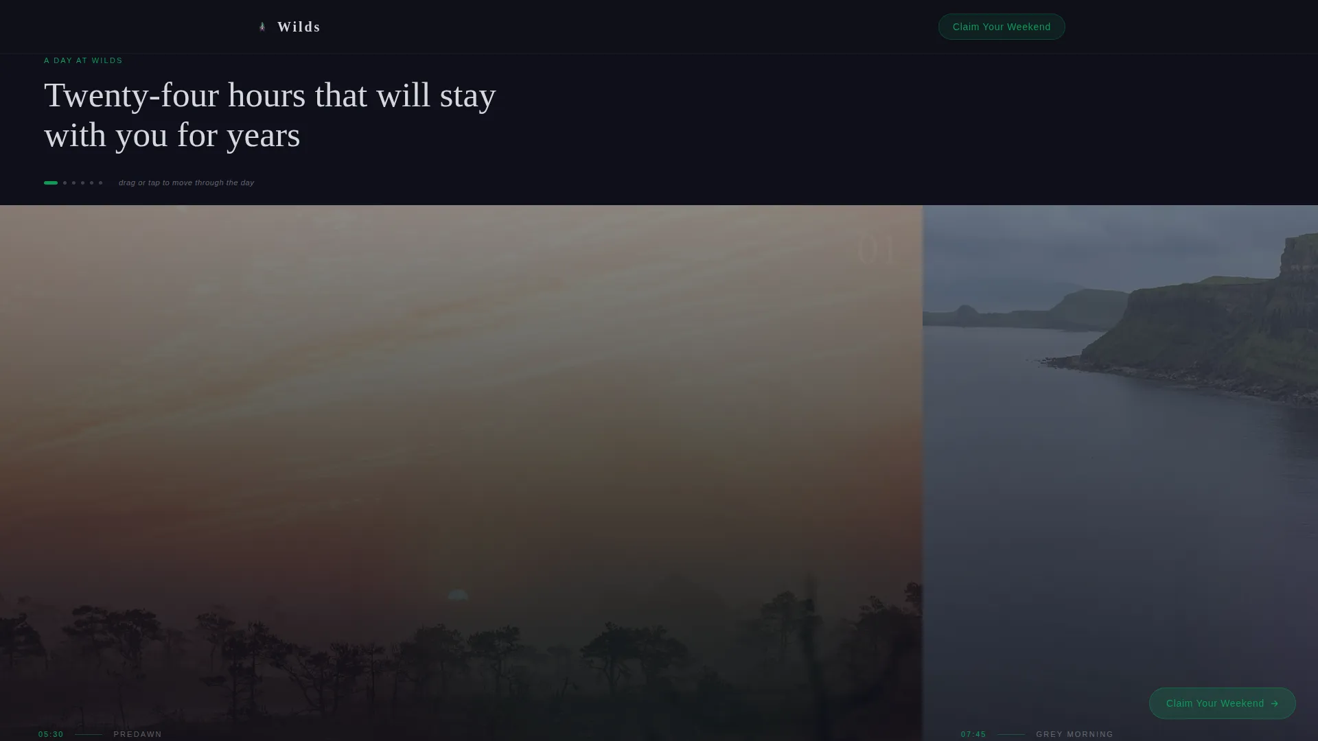 Ireland Travel Booking Website Template