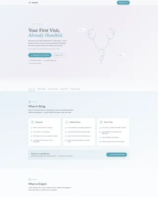 Urologist Professional Website Template
