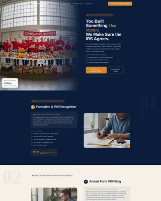 Trusted Nonprofitcompliance | Free Website Template | Rocket