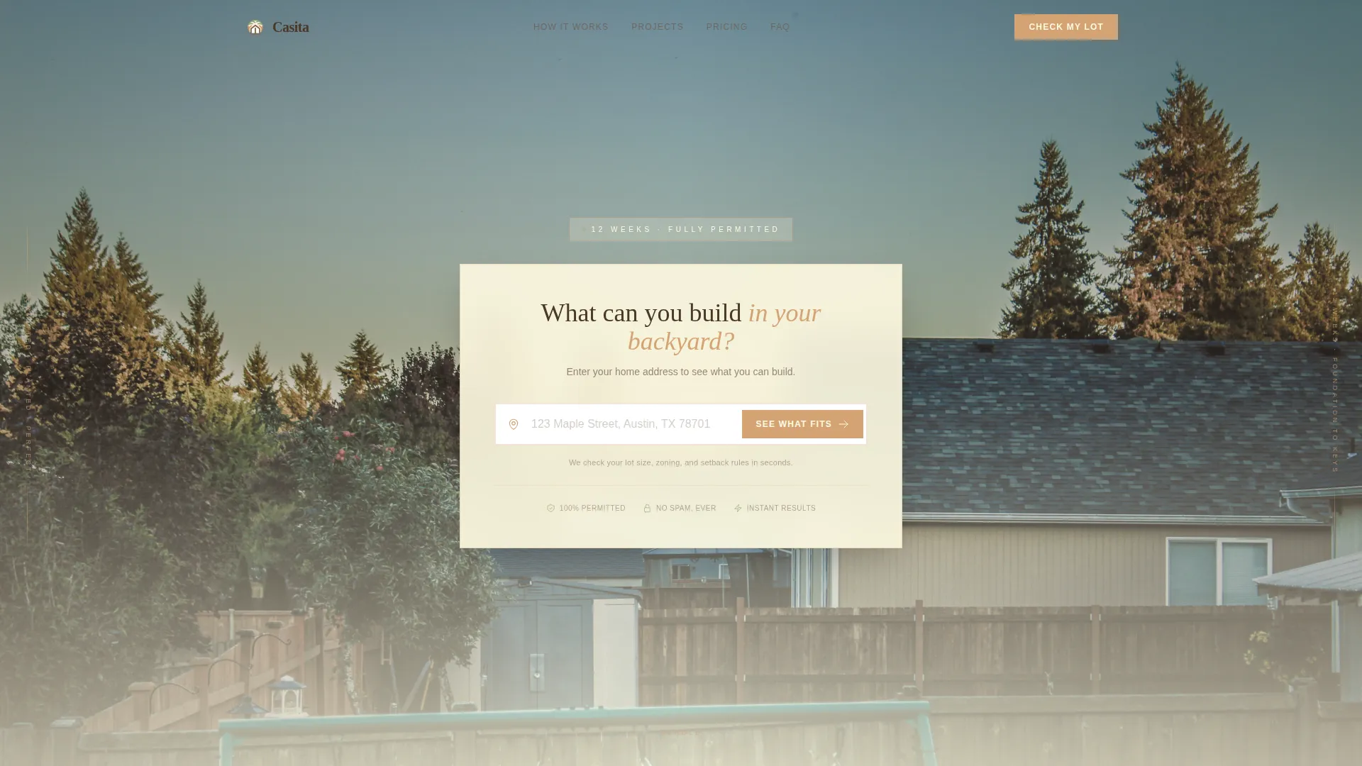 ADU Developer Landing Page Template