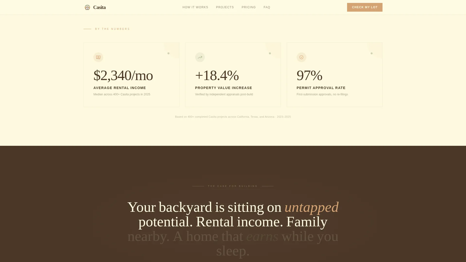 ADU Developer Landing Page Template