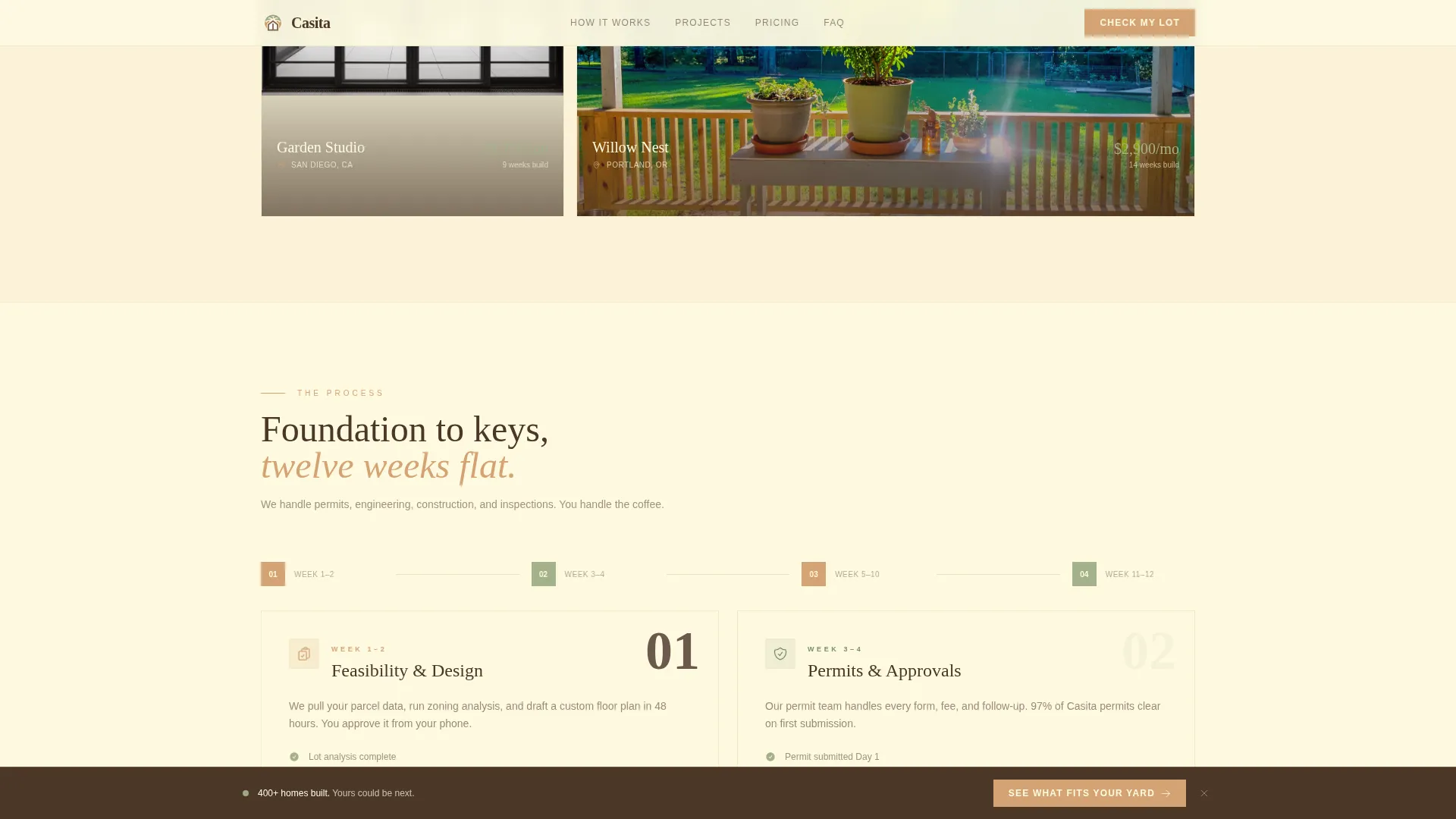 ADU Developer Landing Page Template