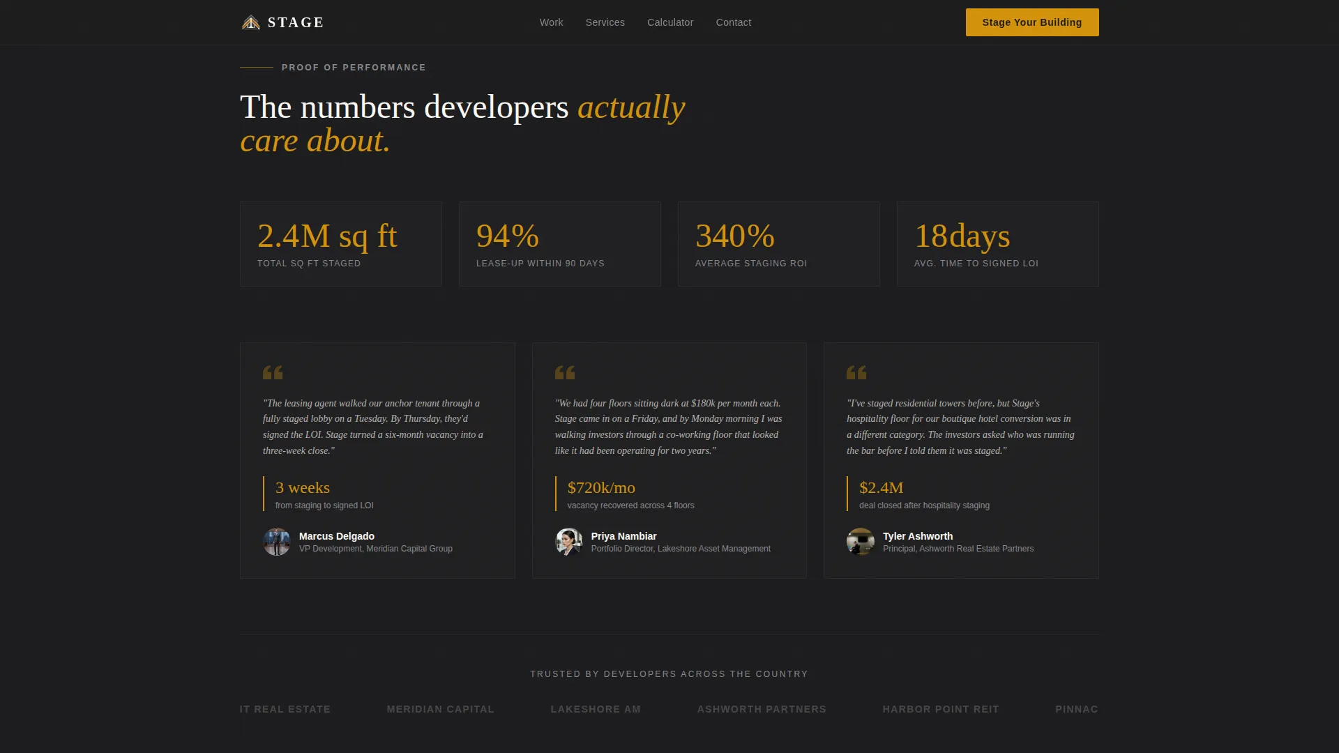 Mixed-Use Building Real Estate Booking Website Template