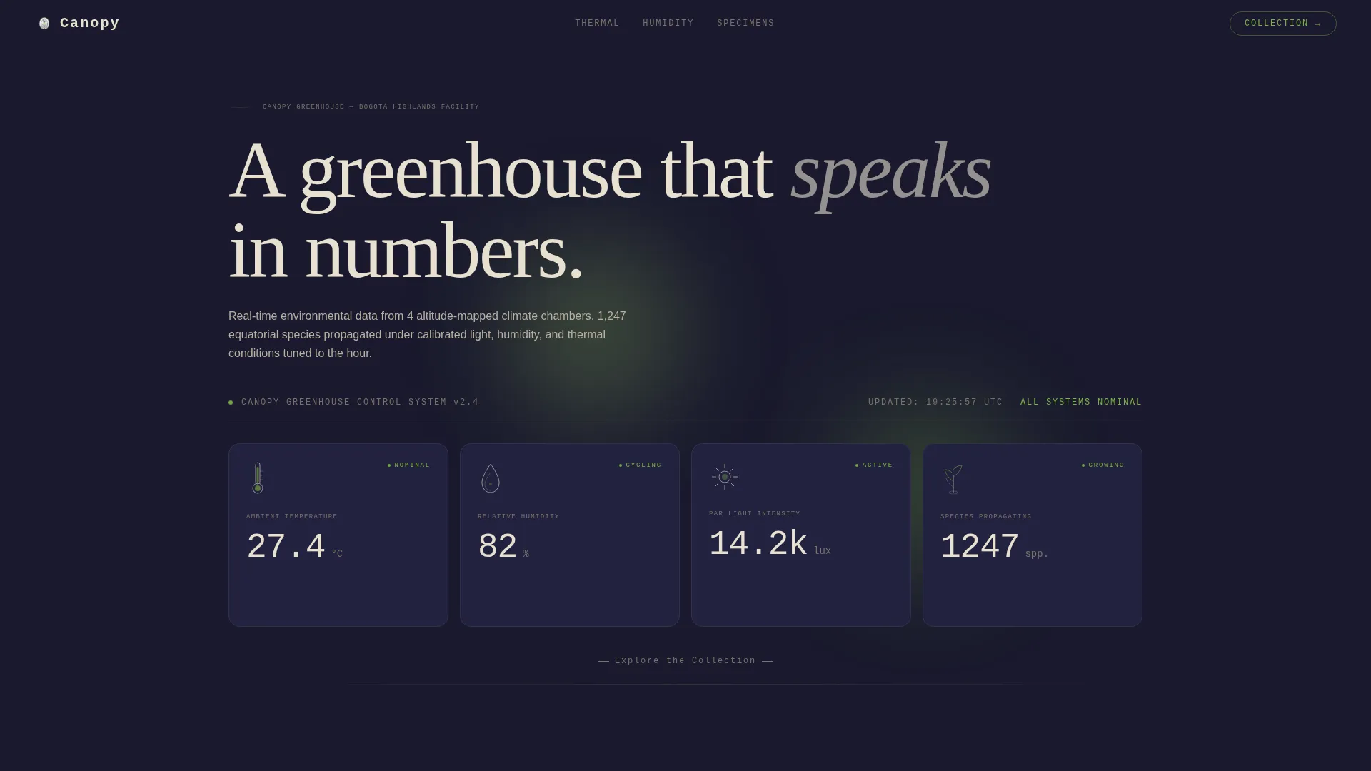 Greenhouse & Indoor Farming Professional Website Template