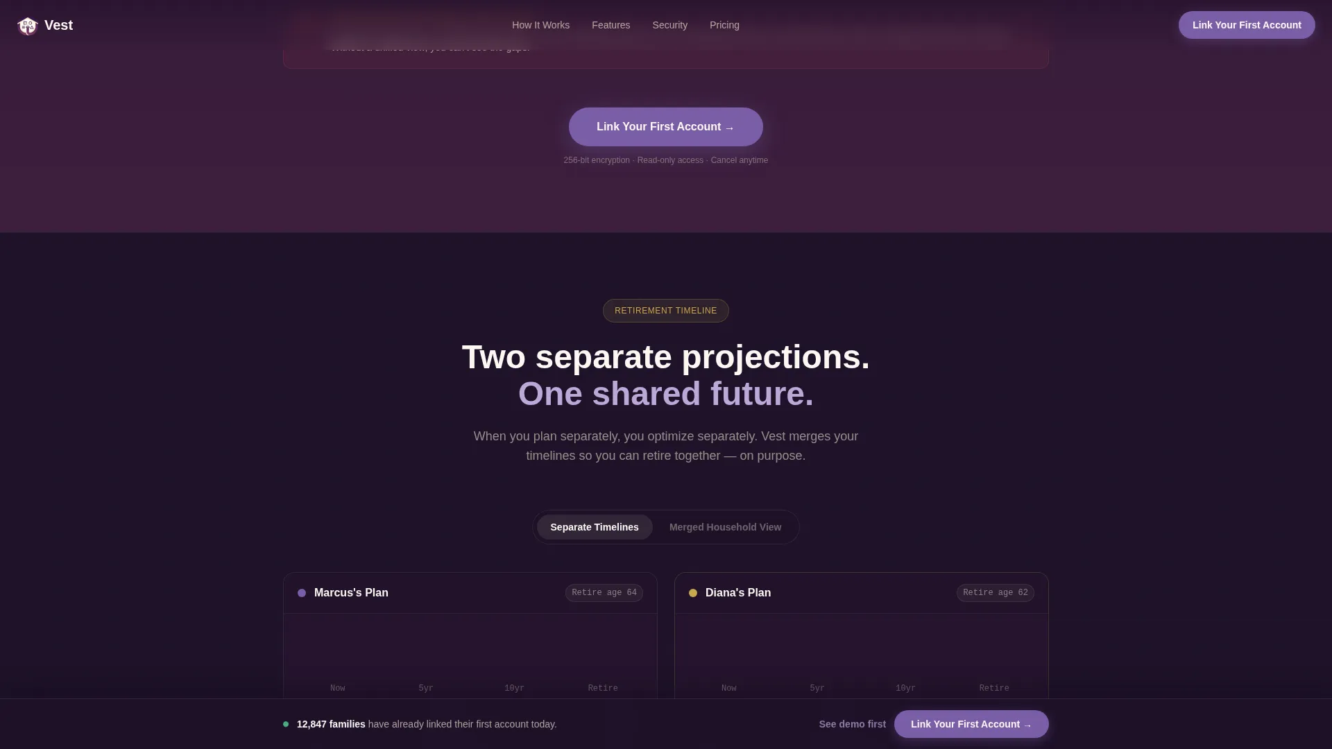 Joint & Family Finance Professional Website Template