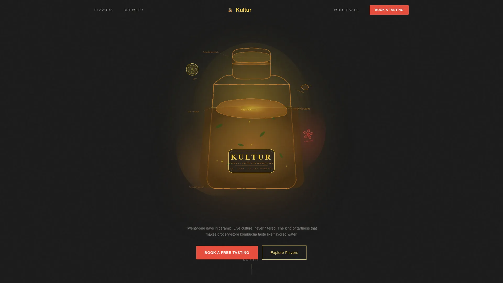 Brewery & Craft Beer Booking Website Template