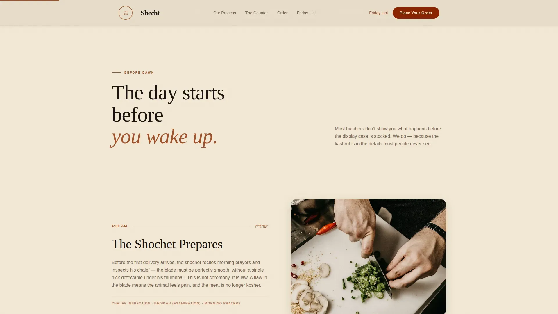 Complete Meat & Seafood Professional Website Template