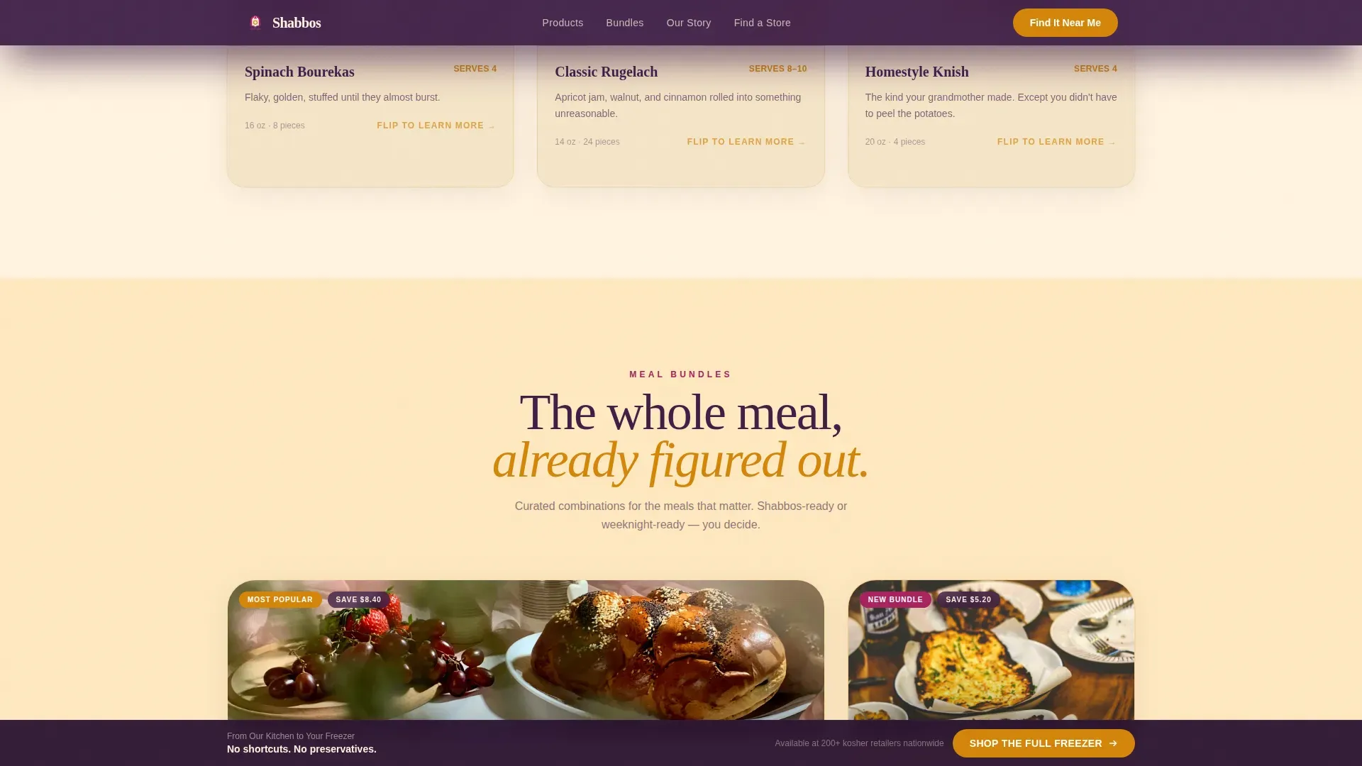 Advanced Kosher Food & Dining Professional Website Template